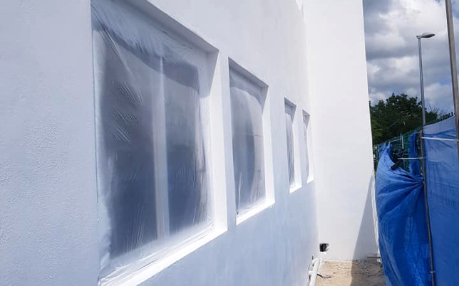 Facade Painting - Cozumel Painting